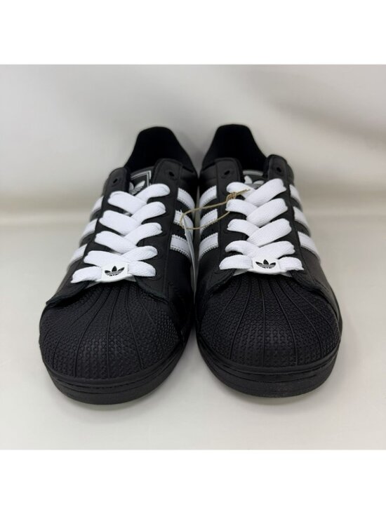 Adidas Originals Superstar 2 Shell Toe Shoes Black White Men’s Size 11.5 main image 6